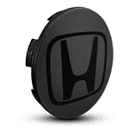 Kit 4 Calotinhas Honda Civic Grafite com Emblema – Encaixe Perfeito em Rodas Originais