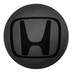 Kit 4 Calotinhas Honda Civic Grafite com Emblema – Encaixe Perfeito em Rodas Originais