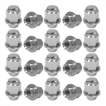 Kit 24 Porcas Cromadas com Arruela – Toyota Hilux, SW4 e Outros Modelos