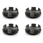 Kit 4 Calotinhas Jeep Grafite – Acabamento Moderno para Renegade e Compass