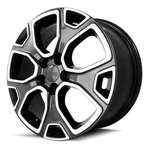 Kit 4 Calotinhas Jeep Grafite – Acabamento Moderno para Renegade e Compass