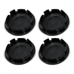 Kit 4 Calotinhas Centro de Roda VW Jetta/Amarok – Com Borda Vermelha + Estilo Esportivo Premium