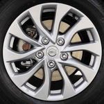 Kit 4 Calotinhas Nissan Prata com Boton Cromado – Visual Original e Encaixe Preciso