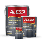 Alessi Esmalte Extra Rápido Premium Brilhante Preto 225ml