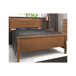 Cama de Casal Milão - Madeira Maciça - Móveis de Gramado