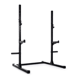 Kit Treino Completo com Squat Rack de 1.80, Barra de 20kg, Anilhas e Acessórios 