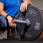 Kit Anilha Olímpica Bumper Crossfit 100kg (2x5+2x10+2x15+2x20) Flexfit Franca