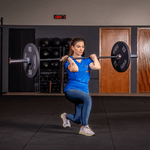 Kit 3 Barras Olímpica Crossfit Lpo Oficial Flexfit Franca