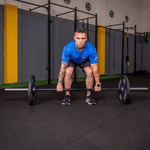 Trio De Barras Olímpica Crossfit Lpo 2,20m 20kg + Presilhas Flexfit Franca