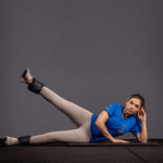 Par De Caneleira 8Kg Tornozeleira Treino Fitness Academia Flexfit Franca