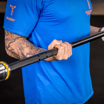 Barra Olímpica Crossfit Lpo 1,60 Mt 10 Kg Oficial + Presilha Flexfit Franca