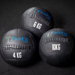 Wall Ball 10kg Medicine Ball 100% Couro Crossfit Funcional Flexfit Franca