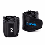 Par De Caneleira 2Kg Tornozeleira Treino Fitness Academia Flexbe Fitness