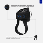 Polia Baixa Tornozeleira Para Cross Over Profissional Treino Funcional Fitness Flexfit Franca