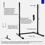 Squat Rack 1,80m Flexfit Franca