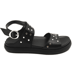 Papete Flatform Flor da Pele Floter Preto Conforto e Estilo 004