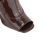 Sandália Sandal Boot Feminina Verniz Macchiato 1840