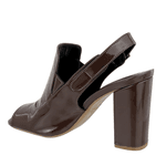 Sandália Sandal Boot Feminina Verniz Macchiato 1840