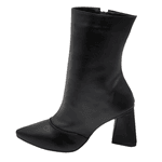 Bota Feminina Cano Médio 23026 Floter Preto