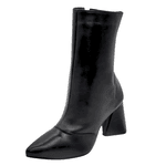 Bota Feminina Cano Médio 23026 Floter Preto