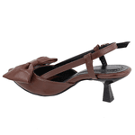 Scarpin Slingback Feminino 5420 Floter Cacau