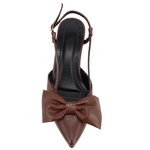 Scarpin Slingback Feminino 5420 Floter Cacau
