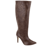 Bota Feminina Cano Alto 1712 Destroyed Cacau