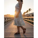 Sandália Rasteira em Couro Vermelho