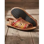 Sandália Rasteira em Couro Whisk Color