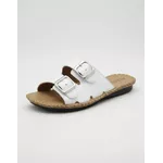 Sandália Birken em Couro Branco