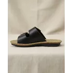 Sandália Birken em Couro Preto