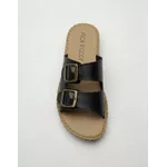 Sandália Birken em Couro Preto
