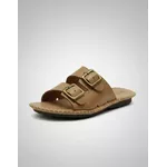 Sandália Birken em Couro Whisky