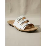 Sandália Birken em Couro Branco