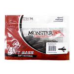 Isca Soft Monster 3x X-tube 9,5cm - 3 unid. Cor Manjuba