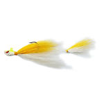 Isca Yara Killer Jig 6/0 17g Cor Branco e Amarelo