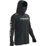 Camisa de Pesca Mar Negro X-Protection 360 -Chumbo Com Capuz, Buffer de Proteção e Filtro UV FPS50+