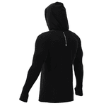 Camisa de Pesca Mar Negro X-Protection 360 -Preta Com Capuz, Buffer de Proteção e Filtro UV FPS50+ 