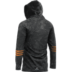 Camiseta c/ Capuz Mar Negro X-Protection Estonada Preta