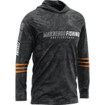 Camiseta c/ Capuz Mar Negro X-Protection Estonada Preta