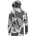 Camiseta c/ Capuz Mar Negro X-Protection Geométrica