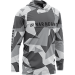 Camiseta c/ Capuz Mar Negro X-Protection Geométrica