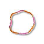 Pulseira Way Laranja e Rosa