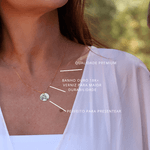 Colar Medalha P - banho ouro 18k (leia a descrição)