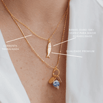 Colar Peixe- banho ouro 18k