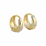 Brinco Argola P- banho de ouro 18k