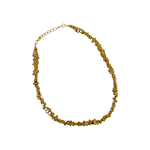 Choker Cascalhos- banho ouro 18k