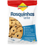 ROSQUINHA LEITE LOWÇUCAR ZERO AÇUCAR 150 G