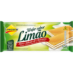 WAFER LOWÇUCAR ZERO AÇUCAR SABOR LIMAO 115 G