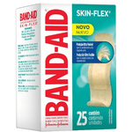 CURATIVO BAND-AID SKIN-FLEX REGULAR 25 UN (9199)